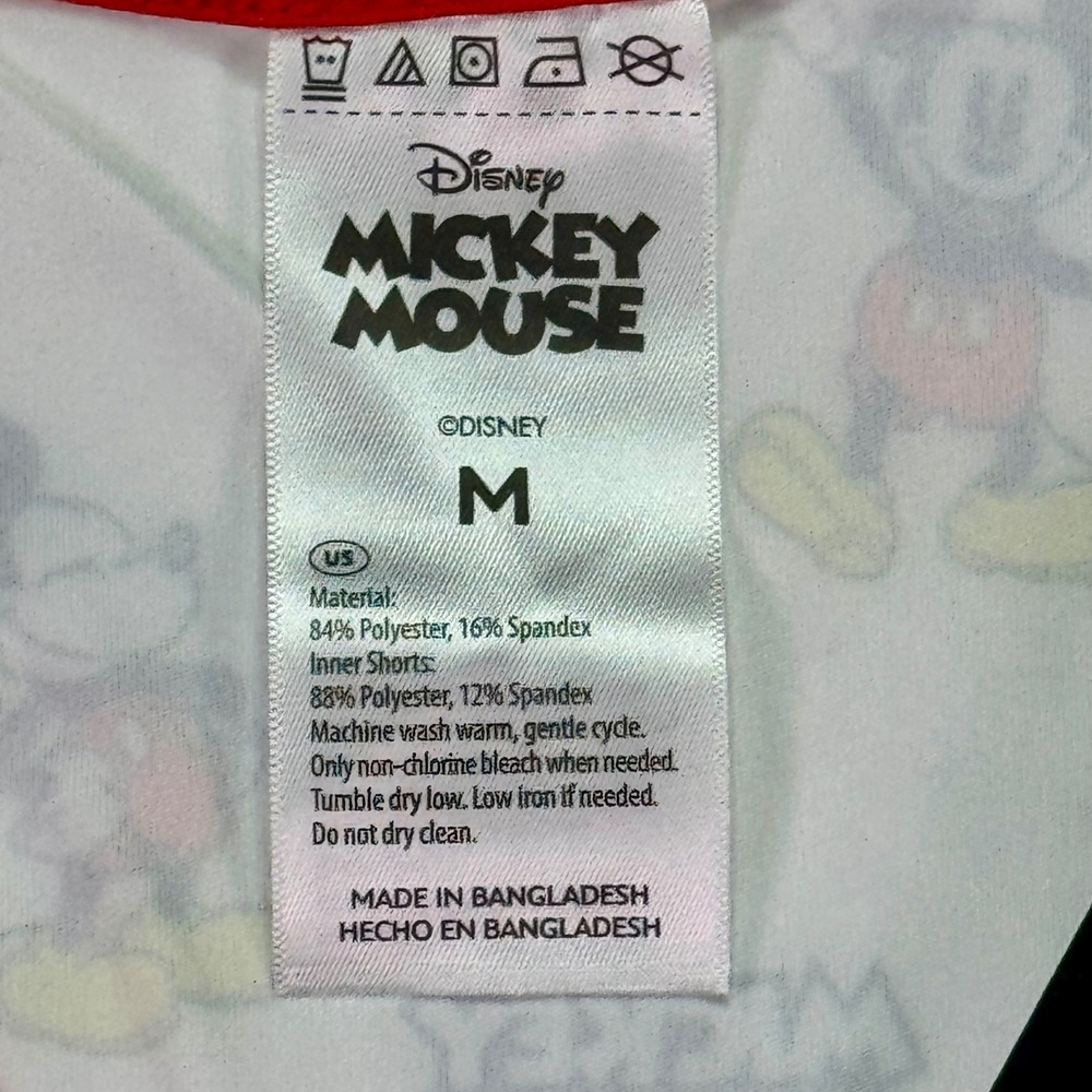 Disney Mickey Mouse Athleisure Dress M Mickey & Co Wallet Floral Ears Bundle NWT - Picture 6 of 12